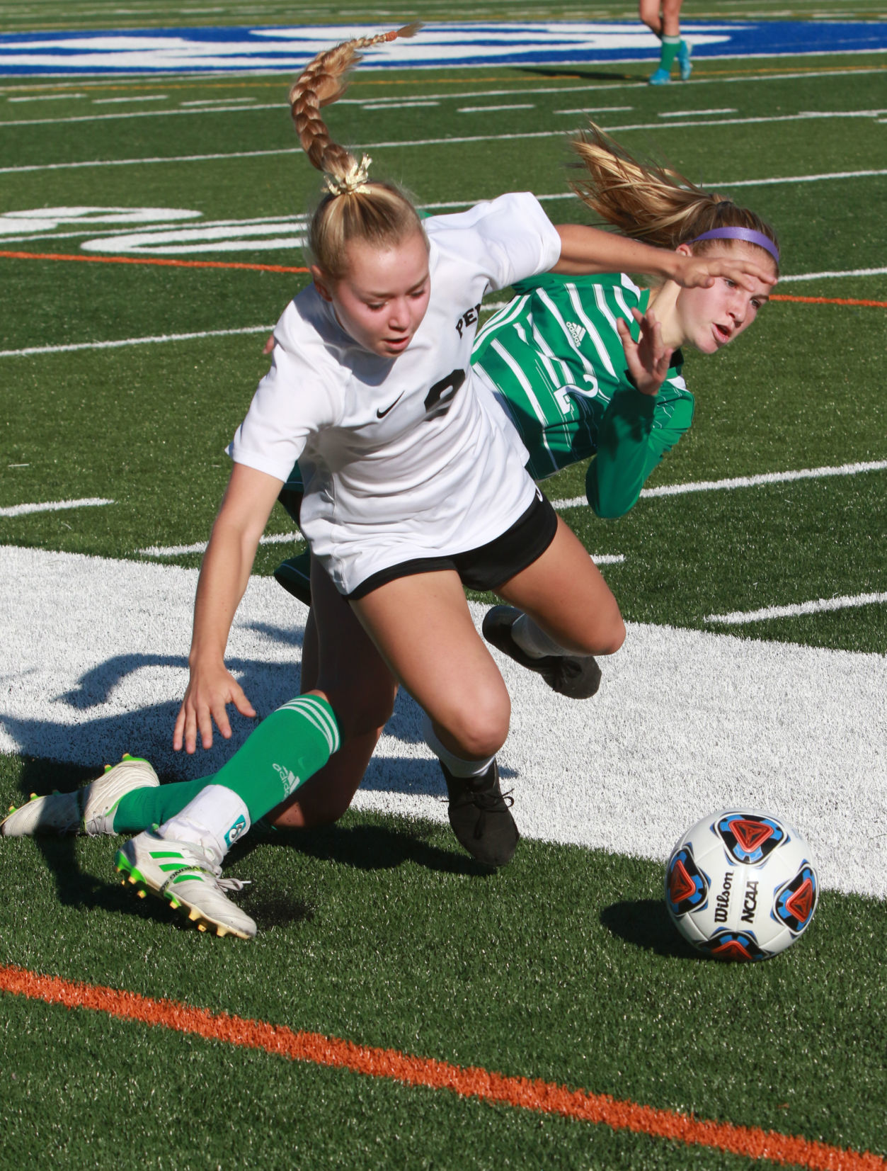 Girls Class 3A South Bend Adams Regional semifinals - Valparaiso vs Penn